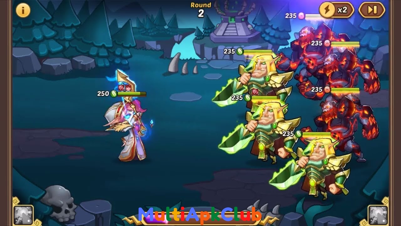 Idle heroes mod apk system