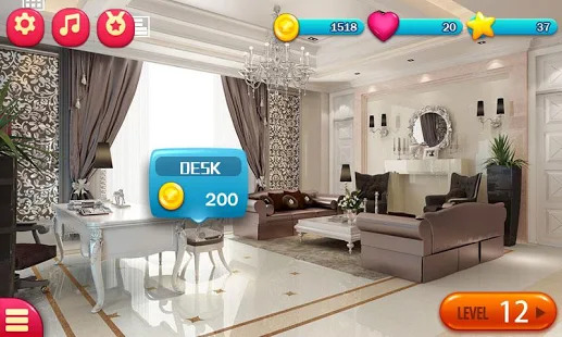Home Design 3D Mod Apk rooms