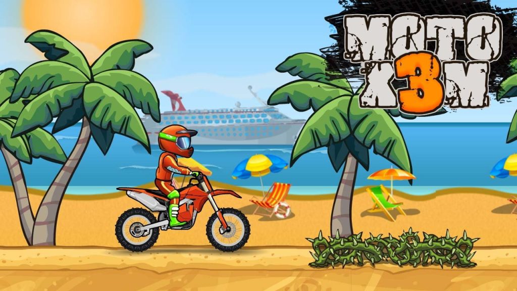moto x3m bike race game mod apk