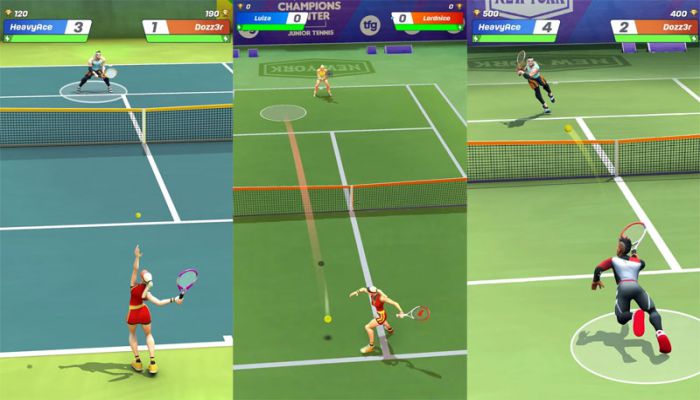 tennis clash mod apk