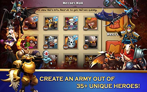 clash of lords 2 mod apk heroes